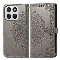  Honor 400 Smart Fodral Mandala L&auml;der Gr&aring; - Teknikhallen.se