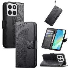  Honor 400 Smart Fodral Med Fj&auml;ril Tryck Svart - Teknikhallen.se