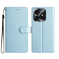  Honor X5c Plus Fodral L&auml;der Ljus Bl&aring; - Teknikhallen.se