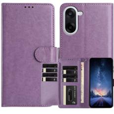  OnePlus Nord CE5 Fodral L&auml;der Lila - Teknikhallen.se