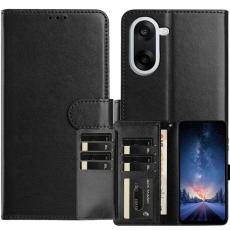  OnePlus Nord CE5 Fodral L&auml;der Svart - Teknikhallen.se