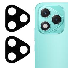  Honor 400 Lite 2-PACK Linsskydd H&auml;rdat Glas Svart - Teknikhallen.se