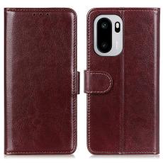  OnePlus 15R Fodral Crazy Horse L&auml;der Brun - Teknikhallen.se