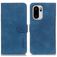 KHAZNEH KHAZNEH OnePlus 15R Fodral Retro L&auml;der Bl&aring; - Teknikhallen.se