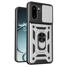  OnePlus 15R Skal CamShield Ring Hybrid Silver - Teknikhallen.se