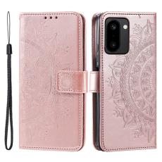  OnePlus 15R Fodral Mandala L&auml;der Ros&eacute;guld - Teknikhallen.se