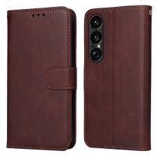  Sony Xperia 1 VII Fodral L&auml;der Brun - Teknikhallen.se