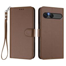  Sony Xperia 10 VII Pl&aring;nboksfodral L&auml;der Brun - Teknikhallen.se