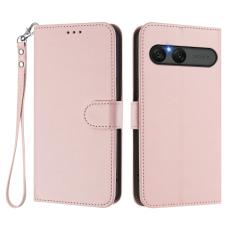  Sony Xperia 10 VII Pl&aring;nboksfodral L&auml;der Rosa - Teknikhallen.se