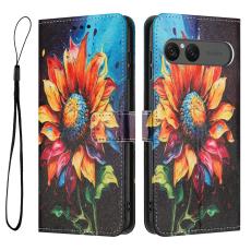  Sony Xperia 10 VII Fodral Med Tryck Solros - Teknikhallen.se