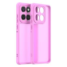  Motorola Edge 60 / 60 Fusion Skal Hybrid Frosted Rosa - Teknikhallen.se