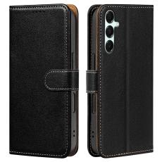  Samsung Galaxy A27 Pl&aring;nboksfodral L&auml;der Svart - Teknikhallen.se