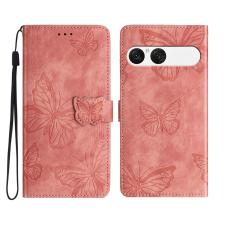  Sony Xperia 10 VII Fodral Fj&auml;ril Tryck Rosa - Teknikhallen.se