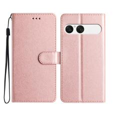  Sony Xperia 10 VII Fodral L&auml;der Ros&eacute;guld - Teknikhallen.se