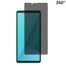  Sony Xperia 10 VII Sk&auml;rmskydd H&auml;rdat Glas Privacy - Teknikhallen.se