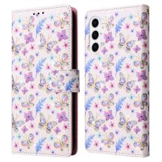  Samsung Galaxy S26 Plus Fodral RFID L&auml;der Fj&auml;rilar/Blommor - Teknikhallen.se