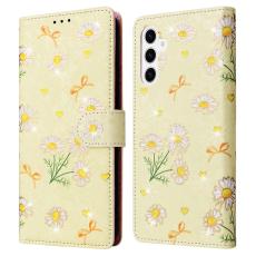  Samsung Galaxy S26 Plus Fodral RFID L&auml;der Yellow Daisy - Teknikhallen.se