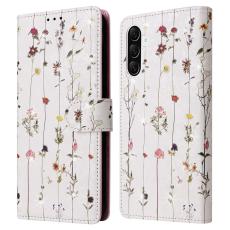  Samsung Galaxy A37 5G Fodral RFID L&auml;der Sm&aring; Blommor - Teknikhallen.se