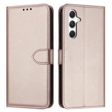  Samsung Galaxy S26 Fodral L&auml;der Ros&eacute;guld - Teknikhallen.se
