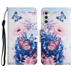  Samsung Galaxy S26 Fodral Med Tryck Fj&auml;rilar / Blommor - Teknikhallen.se