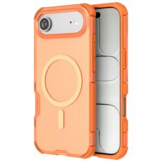  iPhone Air Skal MagSafe Shockproof Hybrid Orange - Teknikhallen.se