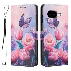  Google Pixel 10a Fodral Med Tryck Rosa Blommor - Teknikhallen.se