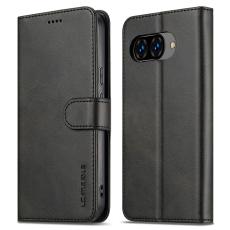 LC.IMEEKE LC.IMEEKE Google Pixel 10a Fodral L&auml;der Svart - Teknikhallen.se