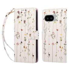  Google Pixel 10a Fodral RFID L&auml;der Sm&aring; Blommor - Teknikhallen.se