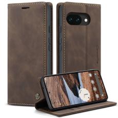 CASEME CASEME Google Pixel 10a Fodral Flip Retro L&auml;der Brun - Teknikhallen.se
