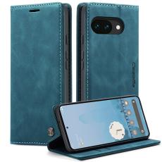 CASEME CASEME Google Pixel 10a Fodral Flip Retro L&auml;der Bl&aring; - Teknikhallen.se