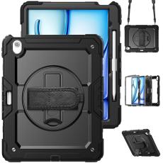  iPad Air 13 2026-2024 Skal 360 Shockproof Hybrid Kickstand - Teknikhallen.se