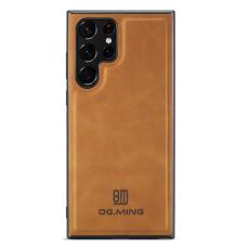 DG.MING DG.MING Galaxy S26 Ultra Skal L&auml;derbelagt Brun - Teknikhallen.se