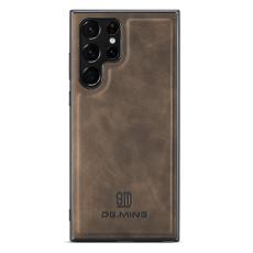 DG.MING DG.MING Galaxy S26 Ultra Skal L&auml;derbelagt M&ouml;rk Brun - Teknikhallen.se