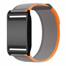  Polar Loop Klockarmband Nylon Gr&aring; / Orange - Teknikhallen.se
