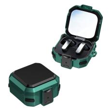  Samsung Galaxy Buds 4/4 Pro Skal Shockproof Hybrid Gr&ouml;n - Teknikhallen.se
