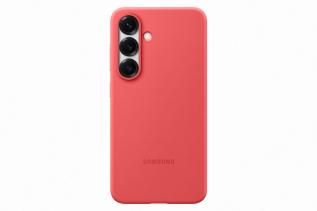 Samsung Samsung Galaxy S25 Skal Silicone Red - Teknikhallen.se