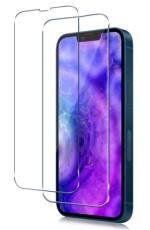  2-Pack iPhone 13/13 Pro H&auml;rdat Glas Sk&auml;rmskydd - Teknikhallen.se