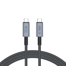 Tech-Protect Tech-Protect 2 m 240W PD 8K USB-C/USB-C Kabel UltraBoost Gr&aring; - Teknikhallen.se