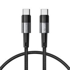 Tech-Protect Tech-Protect 0.25 m 100W/5A PD USB-C - USB-C Kabel UltraBoost Gr&aring; - Teknikhallen.se
