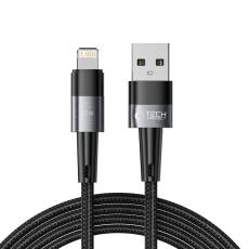 Tech-Protect Tech-Protect 2 m 12W/2.4A Lightning Kabel UltraBoost Gr&aring; - Teknikhallen.se
