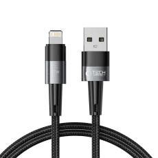 Tech-Protect Tech-Protect 1 m 12W/2.4A Lightning Kabel UltraBoost Gr&aring; - Teknikhallen.se