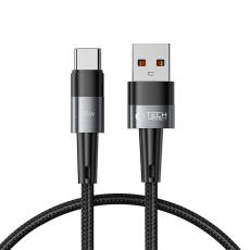 Tech-Protect Tech-Protect 0.25 m 66W/6A USB-C Kabel UltraBoost Gr&aring; - Teknikhallen.se