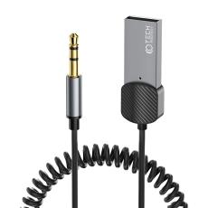 Tech-Protect Tech-Protect AUX - USB-A Bluetooth Adapter UltraBoost Gr&aring; - Teknikhallen.se