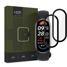 HOFI HOFI Xiaomi Smart Band 9 2-PACK Sk&auml;rmskydd Pro+ Hybrid Glas Svart - Teknikhallen.se