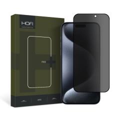 HOFI HOFI iPhone 15 Pro Max Sk&auml;rmskydd Anti Spy Pro+ Privacy - Teknikhallen.se