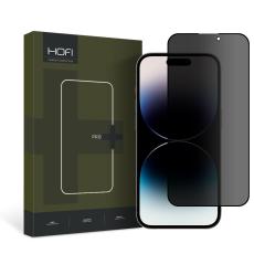HOFI HOFI iPhone 14 Pro Sk&auml;rmskydd Anti Spy Pro+ H&auml;rdat Glas Privacy - Teknikhallen.se