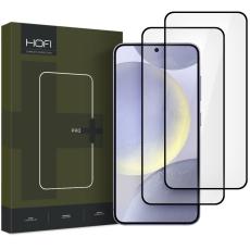 HOFI HOFI Galaxy S25 Plus 2-PACK Sk&auml;rmskydd Pro+ H&auml;rdat Glas Svart - Teknikhallen.se
