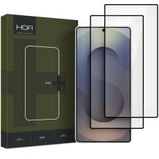 HOFI HOFI Galaxy S25 Ultra 2-PACK Sk&auml;rmskydd Pro+ H&auml;rdat Glas Svart - Teknikhallen.se