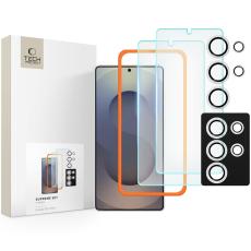 Tech-Protect Tech-Protect Galaxy S25 Ultra 3-PACK Sk&auml;rmskydd/Linsskydd - Teknikhallen.se