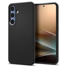 Spigen Spigen Galaxy S25 Skal Liquid Air Matt Svart - Teknikhallen.se
